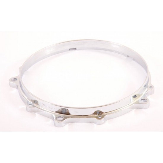 MDH10-6F - Cercle moulé Star Cast pour fût 10" - 6 trous - Chrome