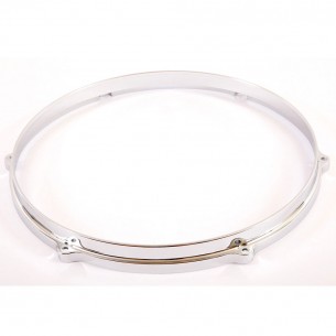MDH13-6 - Cercle moulé pour fût 13" - 6 trous - Chrome