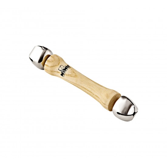 NINO960-2 - Bell Stick 6" Manche Bois