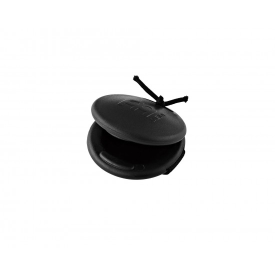 PCRC1BK - Castagnette Cajon, Plastique, Large,Noir