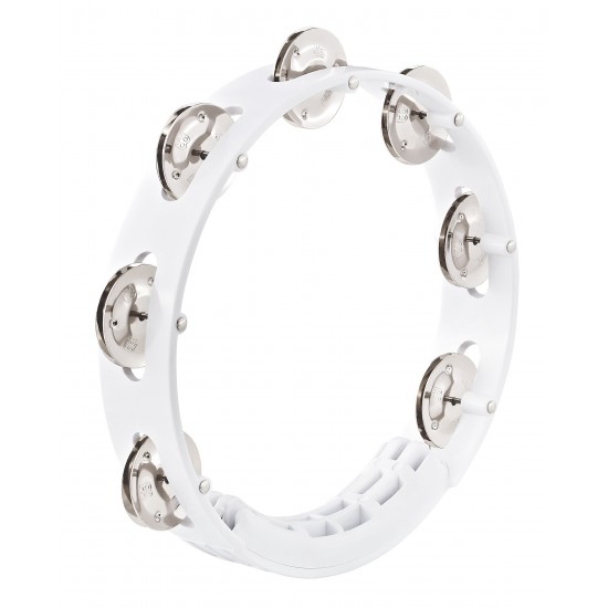 HTT8WH - Tambourin Abs Blanc 20Cm 1R Cymb