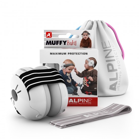 MBABY-BK - Casque Muffy Baby Noir