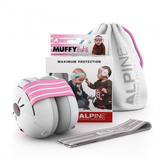 MBABY-PK - Casque Muffy Baby Rose