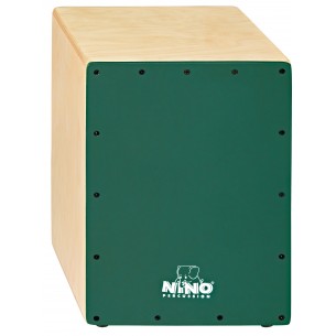 NINO951DG - Cajon "Tableau Noir" Vert + Craies