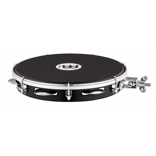 PA10A-BK-NH-H - Tambourin 10" Abs Noir Peau Napa