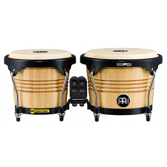 FWB190NT - Bongos Bois 6.75/8" Naturel Bril