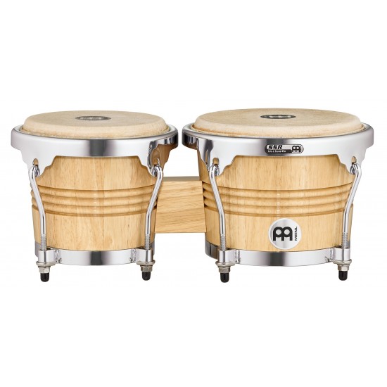 WB200NTCH - Bongos 6.75/8" Naturelchrome