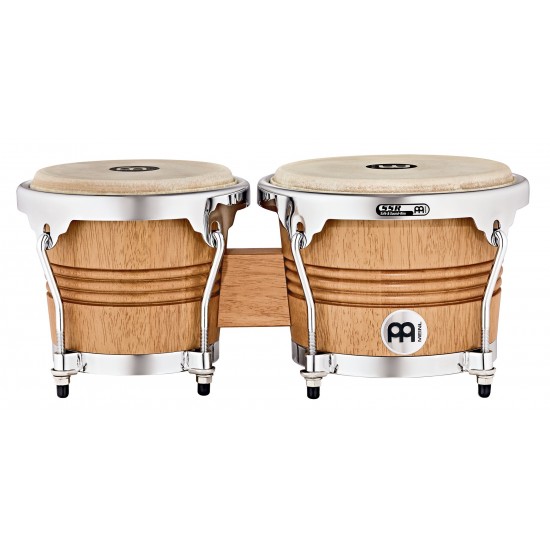 WB200SNTM - Bongos Bois 6.75/8" Naturel Satine