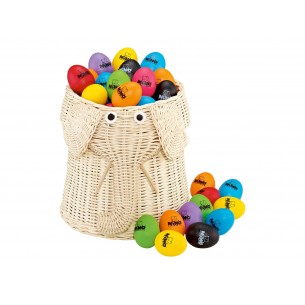 VE80-NI5402 - Panier Meinl 80 Oeufs-Shakers Couleurs