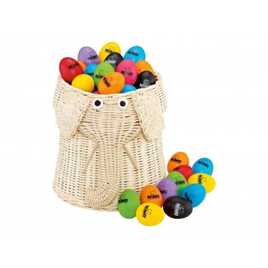 VE80-NI5402 - Panier Meinl 80 Oeufs-Shakers Couleurs
