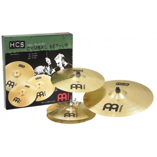 HCS141620 - Jeu 3 Cymbales 14/16/20" Hcs