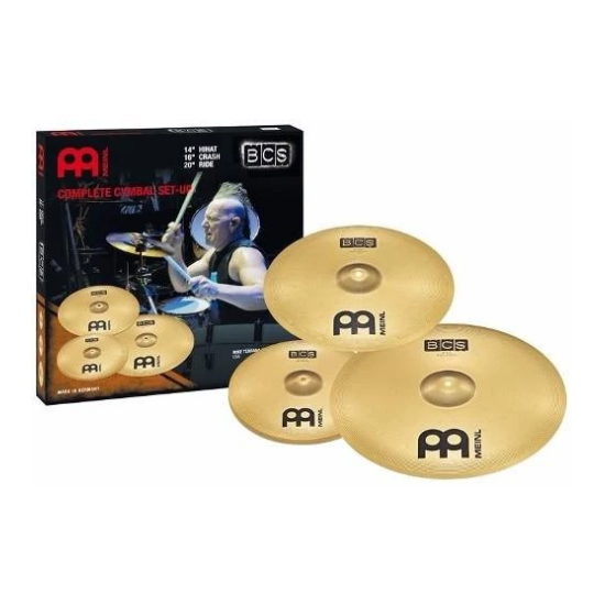 BCS141620 - Jeu 3 Cymbales 14/16/20" Bcs