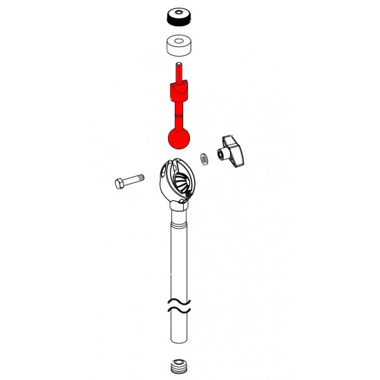 CYM-10 - Kit de fixation des cymbales Roland sur un stand cymbale