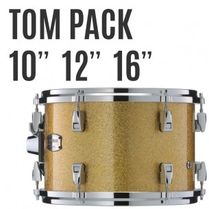 AMP6F3-GCS - Pack toms Absolute Hybrid Maple 10 12 16 + support tom TH945B - Gold Champagne Sparkle