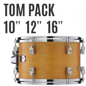 AMP6F3-VN - Pack toms Absolute Hybrid Maple 10 12 16 + support tom TH945B - Vintage Natural