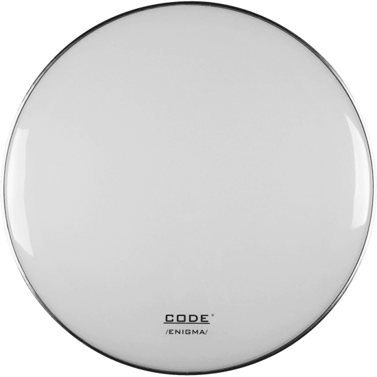 Peau ENIGMA WHITE Grosse caisse Résonance 22"