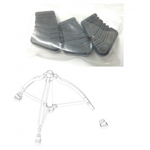 RFW130P3 - Lot de 3 caoutchouc pour siège Tama HT130