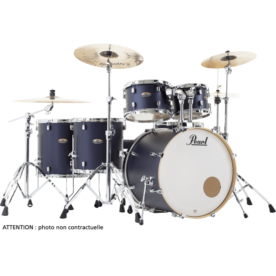 DMP926SC-207 - Decade Maple Hyper Rock 22" 6 fûts Ultramarine Velvet avec caisse claire et hardware