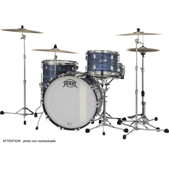 PSD923XPC-767 - President Phenolic Rock 22" 3 fûts Ocean Ripple