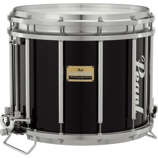 FFXPMD1412-122 - Caisse claire Pipe Band Bouleau 14X12" Black Mist