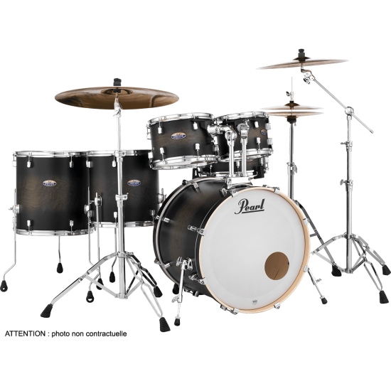 DMP926SC-262 - DMP ROCK 6 Fûts Satin Black Burst