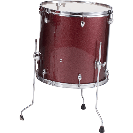 EXX1616FC-704 - EXP Floor tom 16 X 16" BLACK CHERRY GLITTER