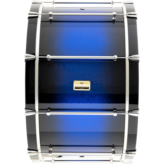 BDP2814-376 - Grosse caisse pipe band 28x14" Ultra Blue Fade