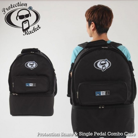 3275-46 - Etui semi-rigide pour caisse-claire 14"x6,5, double-pédale de grosse-caisse et hi-hat