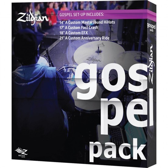 AC0801G - Set cymbales A CUSTOM - Pack Gospel