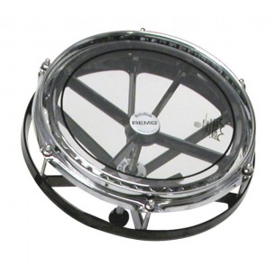 ER-0010-06 - 10" Black Rototom W/Pinstripe