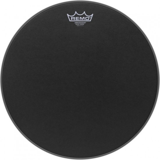 BA-0815-ES - 15" Black Suede Ambassador