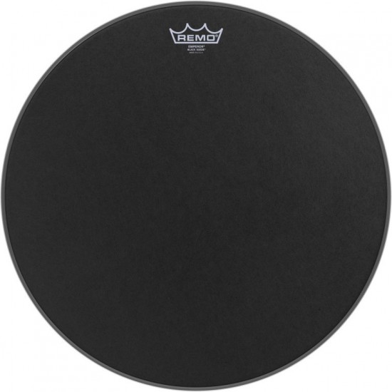 BE-0818-ES - Peau Black Suede Emperor 18" pour Tom/Floor tom