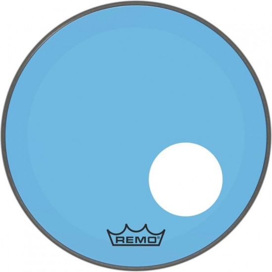 P3-1318-CT-BUOH - 18" P3 Colortone W/Hole Blue
