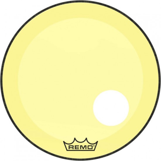 P3-1322-CT-YEOH - 22" P3 Colortone W/Hole Yellow