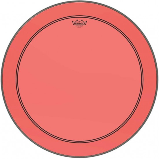 P3-1326-CT-RD - Peau Powerstroke 3 Colortone pour Grosse caisse, rouge, 26"