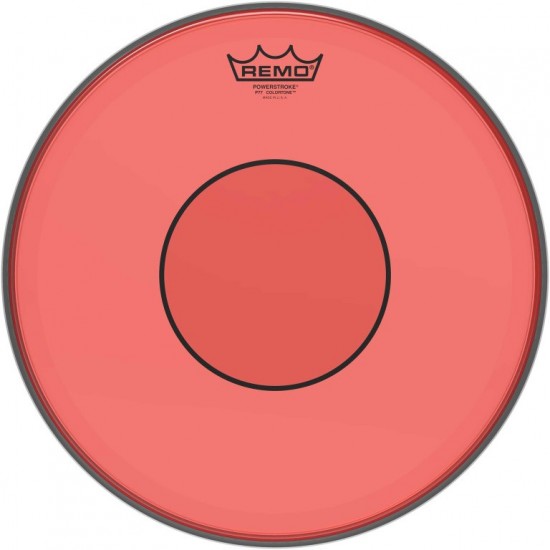 P7-0314-CT-RD - Peau Powerstroke 77 Colortone pour caisse claire, rouge, 14"