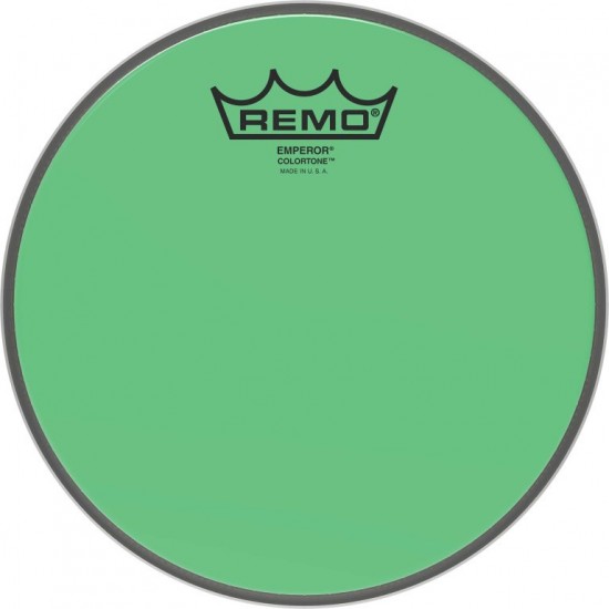 BE-0308-CT-GN - Peau Emperor Colortone, vert, 8"