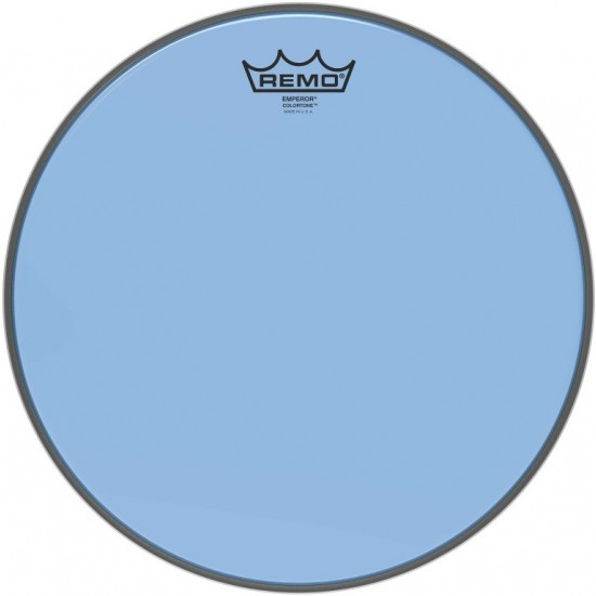BE-0313-CT-BU - Peau Emperor Colortone, bleu, 13"