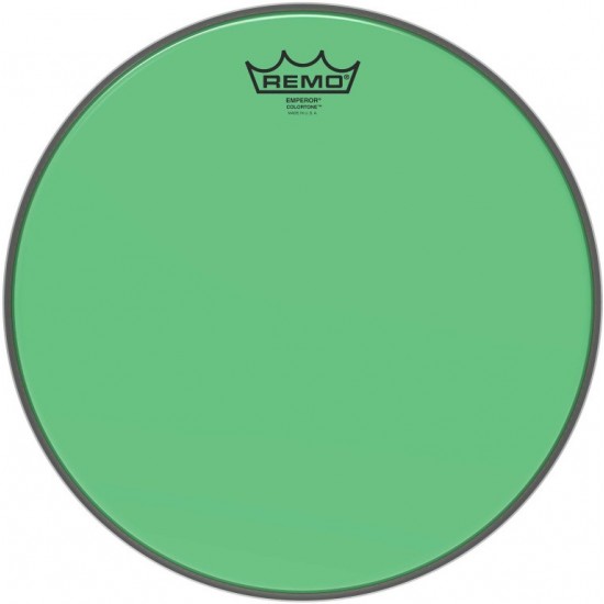 BE-0313-CT-GN - Peau Emperor Colortone, vert, 13"