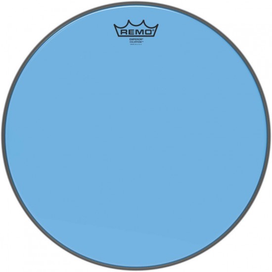 BE-0315-CT-BU - Peau Emperor Colortone, bleu, 15"