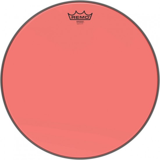 BE-0316-CT-RD - Peau Emperor Colortone, rouge, 16"