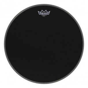 ES-1016-00 - Peau Ebony Ambassador 16" pour Grosse caisse