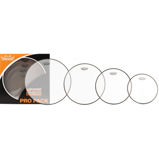 PP-2430-BA - Pro Pack (Ambassador transparente 10", 12", 14", 16")