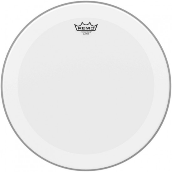 P4-0118-BP - Peau Powerstroke 4 sablée 18" double pli pour Grosse caisse/Floor tom