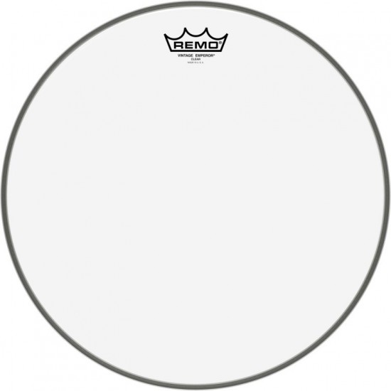 VE-0315-00 - Peau Vintage Emperor transparente 15" pour tom/caisse claire/Floor tom