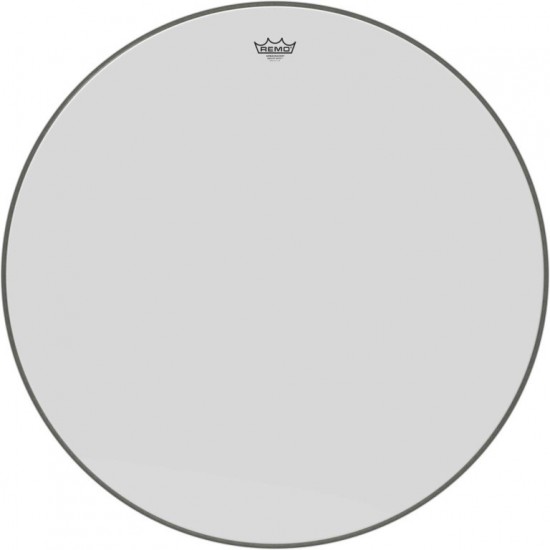 BR-1232-00 - Peau Ambassador blanc lisse 32" pour Grosse caisse