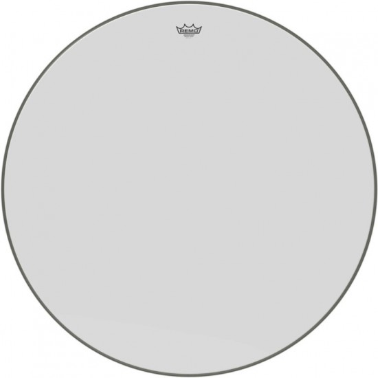 BR-1236-00 - Peau Ambassador blanc lisse 36" pour Grosse caisse