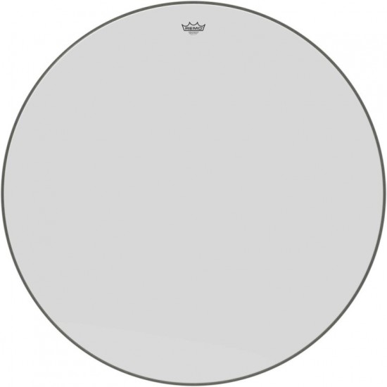 BR-1240-00 - Peau Ambassador blanc lisse 40" pour Grosse caisse