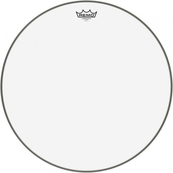 BA-0320-00 - Peau Ambassador Transparente 20" pour Floor tom