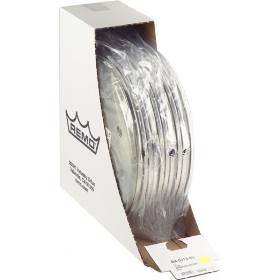 BA-0312-00-10P - Peau Ambassador transparente 12" pour tom/ caisse claire